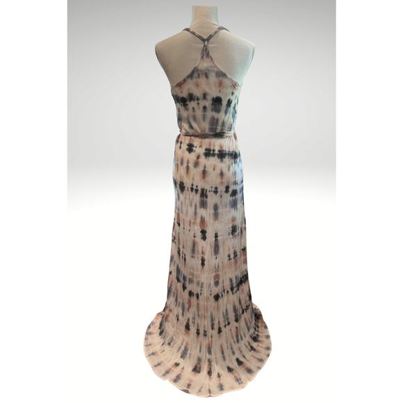 MSRP $215 NWT YOUNG FABULOUS & BROKE Carla Maxi Abstract Animal Wash Size M - Picture 5 of 10